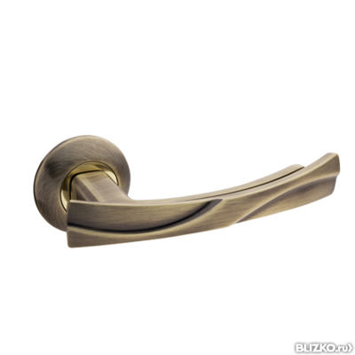 Ручки раздельные Apecs Premier H-0597-Z-AB бронза