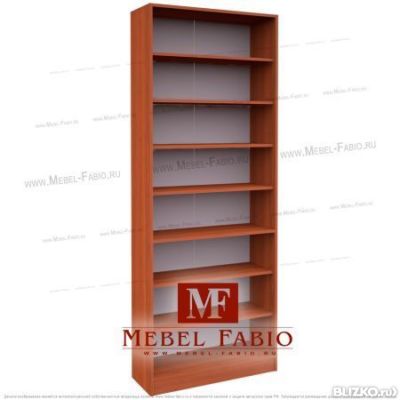 Шкаф библиотека шк-2/3 fabio - открытый - цвет яблоня в моск.