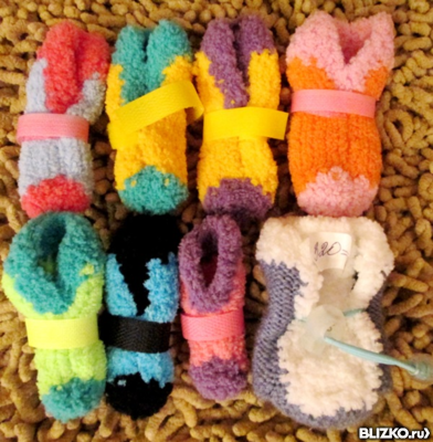 Цветные носочки для собак - M () для вашего питомца ⭐Petmarket⭐