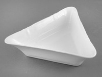 Салатник треугольный 17 см Белый фарфор, Соната 07111432-0000, Leander