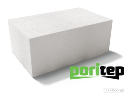Газосиликат стеновой 625*250*375 D500 (Поритеп)