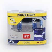 Авто лампа галоген CLEARLIGHT Н1 12В-55Вт 2 шт