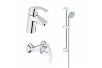 Промо-комплект для душа GROHE Eurosmart New, хром (123576)