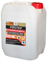 PIROTEX ОгнеБиоЗащита пропитка от возгорания и биоразложения (10л)