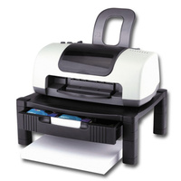 Подставка для принтера или монитора BRAUBERG, с 1 полкой и 1 ящиком, 430х340х164 мм