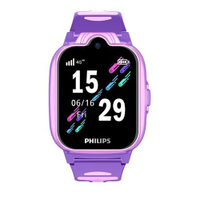 Смарт-часы Philips Kids W6610, 1.69", розовый/розовый [ctw6610pk/00]