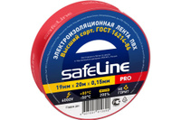 Изолента "Safeline" 19/20 (красный)