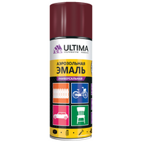 Эмаль Ultima универсальная, RAL 3005 винно-красный, глянцевая, 520 мл, 1 шт.