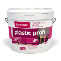 Краска акриловая Bayramix Plastic Profi матовая белый 2.7 л 4 кг