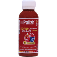 Колеровочная паста Palizh Universal Standart, ST-08 красно-коричневый, 0.1 л, 0.16 кг