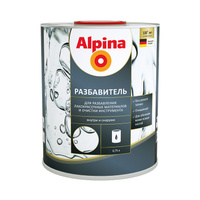 Разбавитель Alpina для алкидных лакокрасочных материалов 0,75л