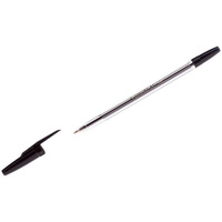 40163/01 Ручка шариковая Corvina "51 Classic" черная, 1,0мм, прозрачный корпус Carioca