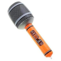 Игрушечный микрофон надувной 50 см арт 6 Маскарад