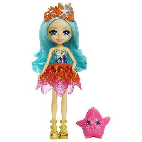 Кукла Enchantimals с питомцем FNH22 Стария Морская Звезда и Бими