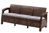 Комплект мебели Corfu Russia Love Seat Max (3х мест.диван), коричневый