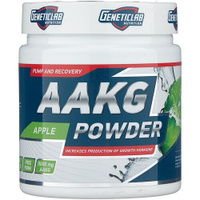 Аминокислота Geneticlab Nutrition AAKG Powder, яблоко, 150 гр.