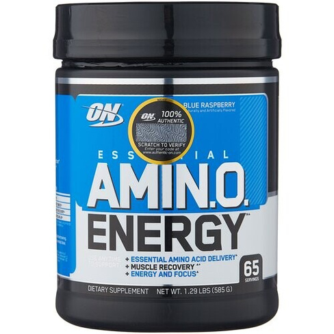 Аминокислотный комплекс Optimum Nutrition Essential Amino Energy, ежевика, 585 гр.