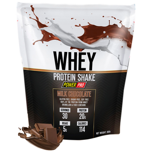 Протеин сывороточный WHEY PROTEIN SHAKE со вкусом шоколада Power Pro