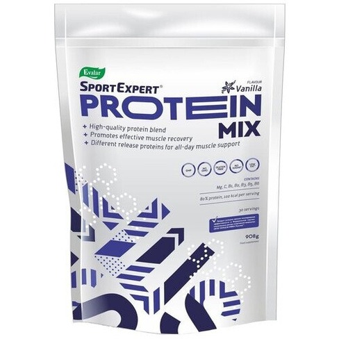 Протеин SportExpert Protein Mix, 908 гр., ваниль