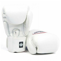 Перчатки боксерские тренировочные Twins Special BGVL-3, белый - 16 oz