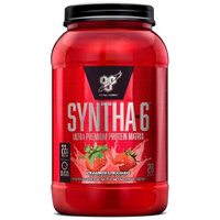 Протеин BSN Syntha-6, 1320 гр., клубничный коктейль