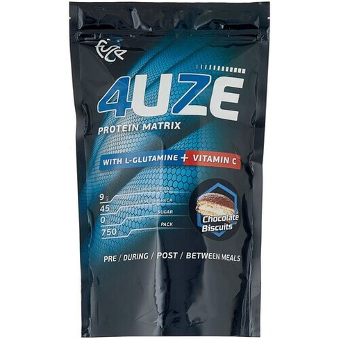 Протеин Fuze Matrix Glutamine + Vitamin C, 750 гр., шоколадное печенье