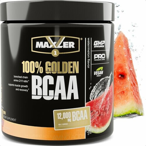 BCAA Maxler 100% Golden, арбуз, 210 гр.