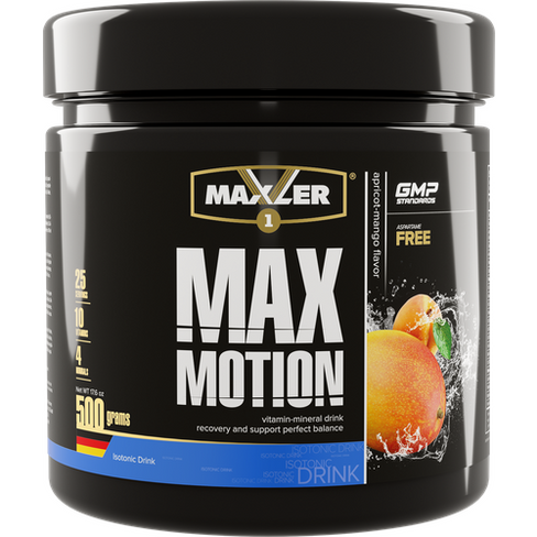 Изотоник Maxler Max Motion абрикос-манго 1 шт. 500 г 1 шт. 500 мл