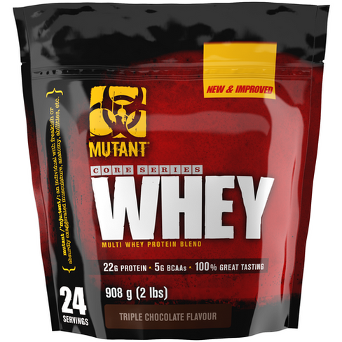 Протеин Mutant Whey, 908 гр., тройной шоколад