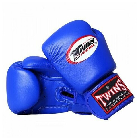 Боксерские перчатки Twins 16 oz синие BGVL-3 Twins Special