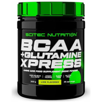 Аминокислота Scitec Nutrition BCAA + Glutamine Xpress, лайм, 300 гр.