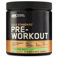 Предтренировочный комплекс Optimum Nutrition Gold Standard Pre-Workout зеленое яблоко 300 г 1 шт. 300 мл