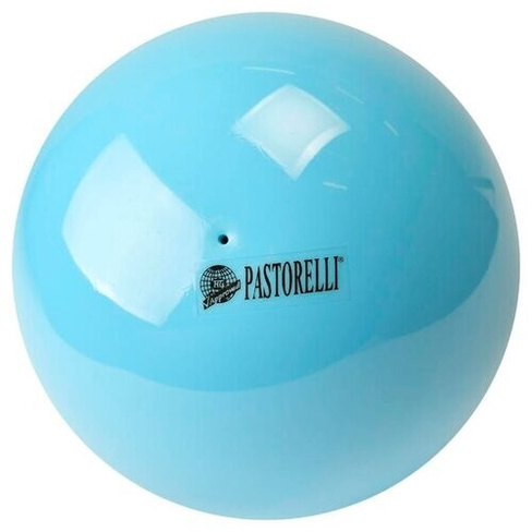 Мяч для художественной гимнастики PASTORELLI New Generation, 18 см, голубой