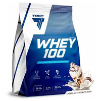 Протеин Trec Nutrition Whey 100, 2270 гр., шоколад-кокос