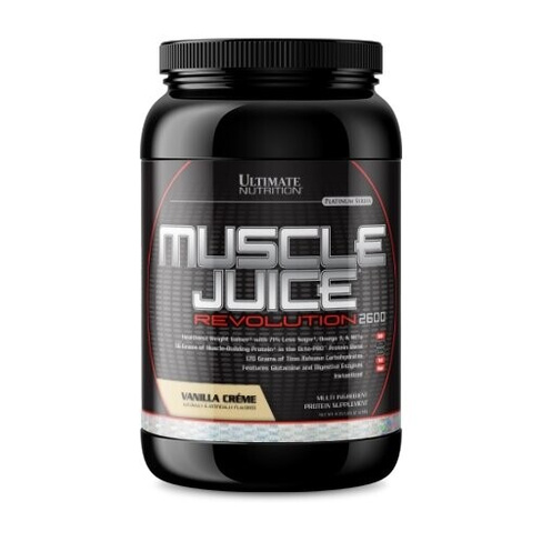Гейнер Ultimate Nutrition Muscle Juice Revolution, 2120 г, ванильный крем