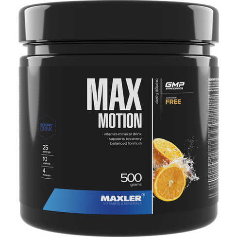Изотоник Maxler Max Motion апельсин 1 шт. 500 г 1 шт. 500 мл