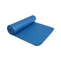 Коврик Sangh Yoga mat, 183х61 см синий 1 см