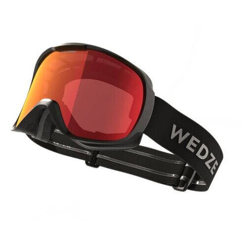 Лыжная маска Decathlon Wedze G 500 для любой погоды, S, черный