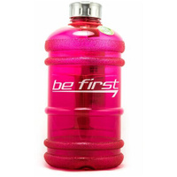 Бутылка Be First TS 220 с логотипом, 2200 мл, прозрачный/красный