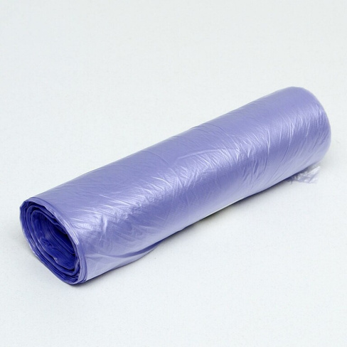 Набор пакетов фасовочных, фиолетовый, 24 х 37 см, 8 мкм, 500 шт. No brand