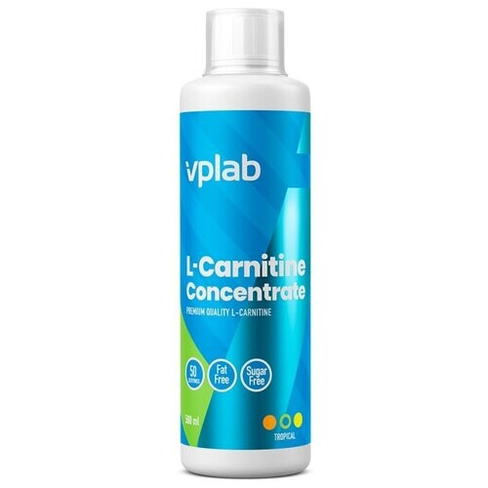 Vplab L-карнитин концентрат, 500 мл., тропические фрукты vplab