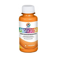 Колеровочная паста Profilux Proficolor универсальный (стандартные цвета), 06 оранжевый, 0.1 л, 0.1 кг