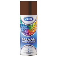 Эмаль Vixen универсальная, RAL 8017 шоколадно-коричневый, глянцевая, 520 мл, 1 шт.