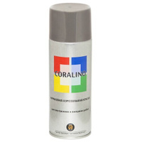 Краска Eastbrand Coralino универсальная, RAL 9006 белый алюминий, глянцевая, 520 мл, 1 шт.