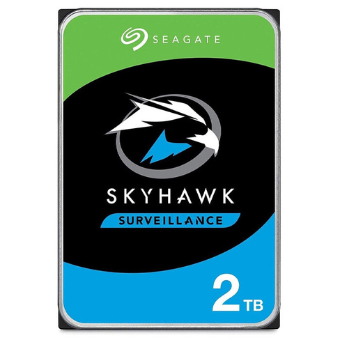 Жесткий диск 3.5" 2Tb Seagate SkyHawk ST2000VX017, 5400rpm 256Mb SATA3