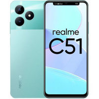 Смартфон REALME C51 4/128Gb, RMX3830, зеленый