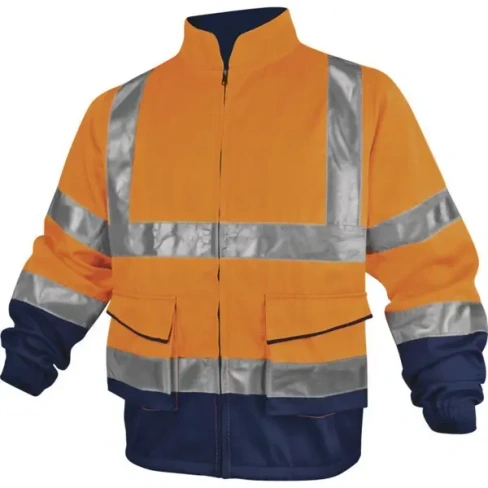 Куртка рабочая сигнальная Delta Plus PHVE2 цвет оранжевый размер M рост 164-172 см DELTA PLUS