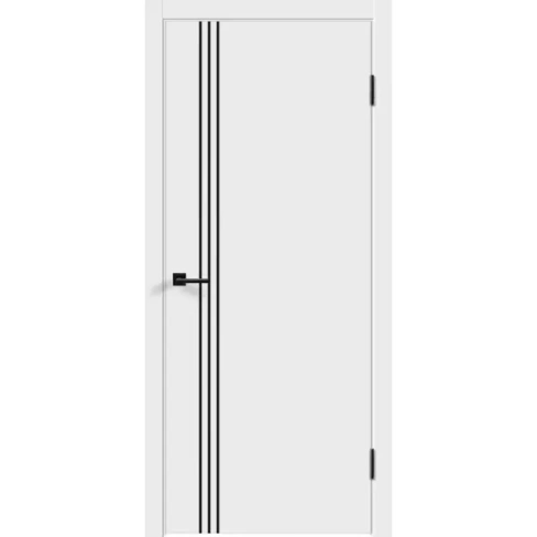 Дверь межкомнатная глухая Бланка М3 90x200 см эмаль цвет белый VELLDORIS