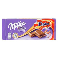 Шоколад Milka Daim молочный, 100 г