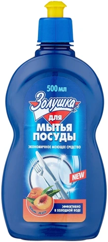 Чист.ср-во для посуды ЗОЛУШКА 0,5 л Персик 01-8x 18
